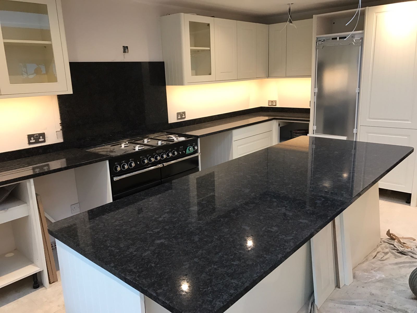 Steel grey Granite Kitchen Tops