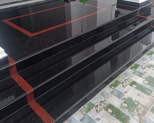Black Granite Staircase