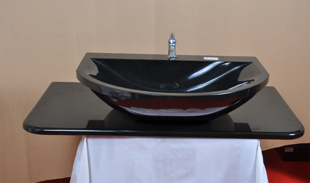 Black Granite Washbain design