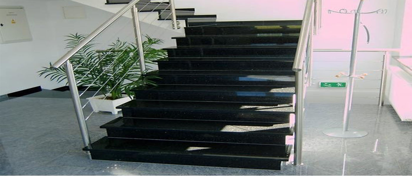Black Granite staircase