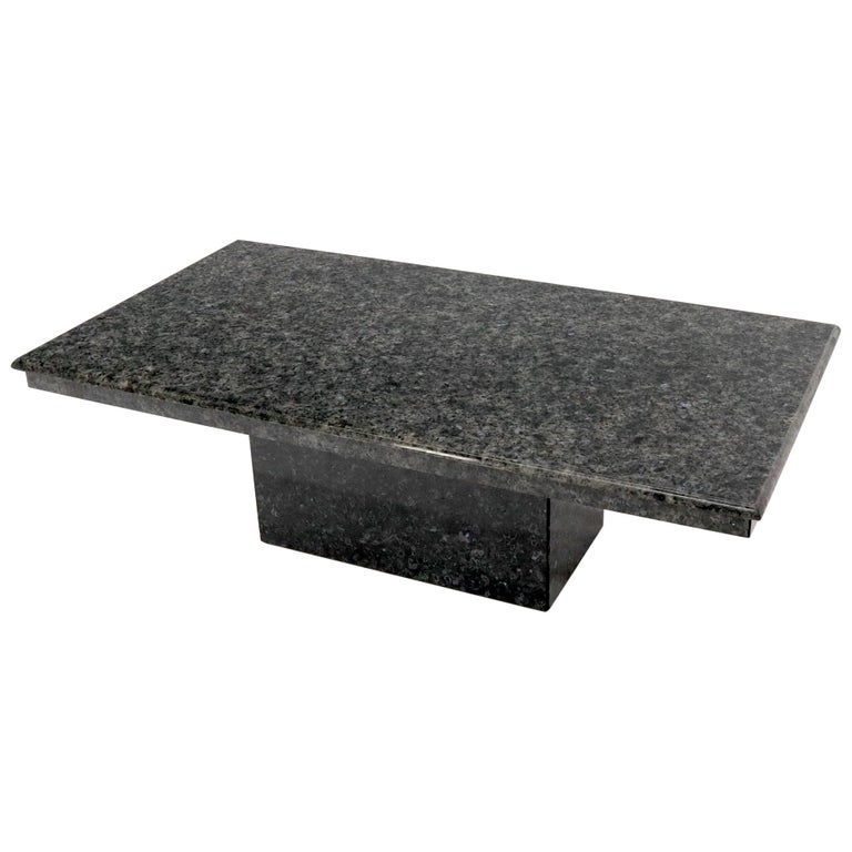 Steel Grey Granite Coffee Table