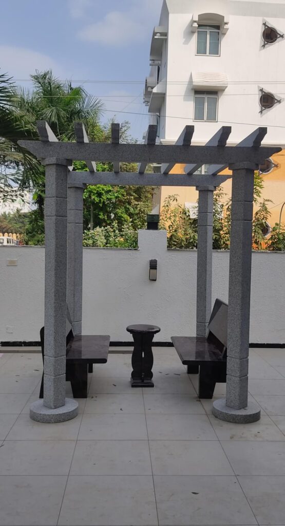Granite Pergola