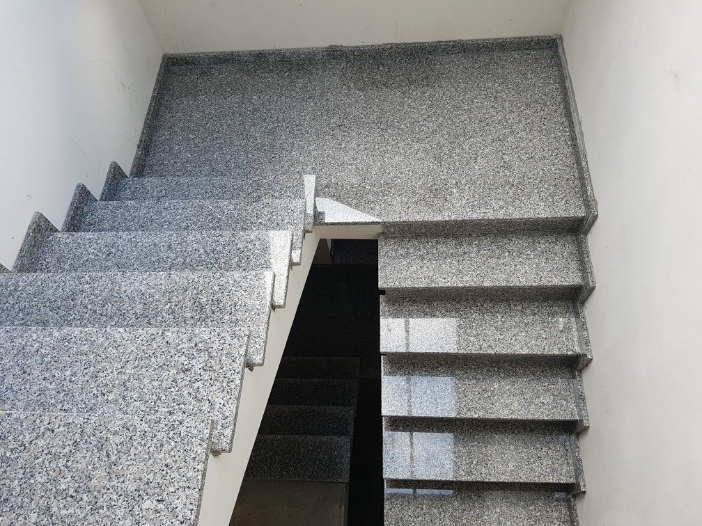 Grey Granite Staircase