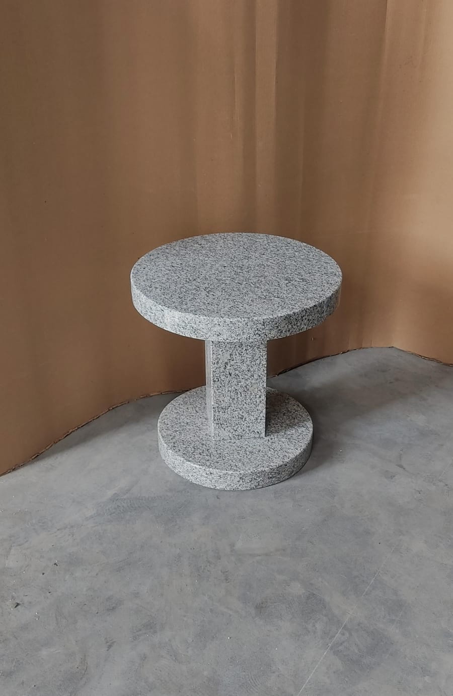 S.A.Grey Granite Tea Table