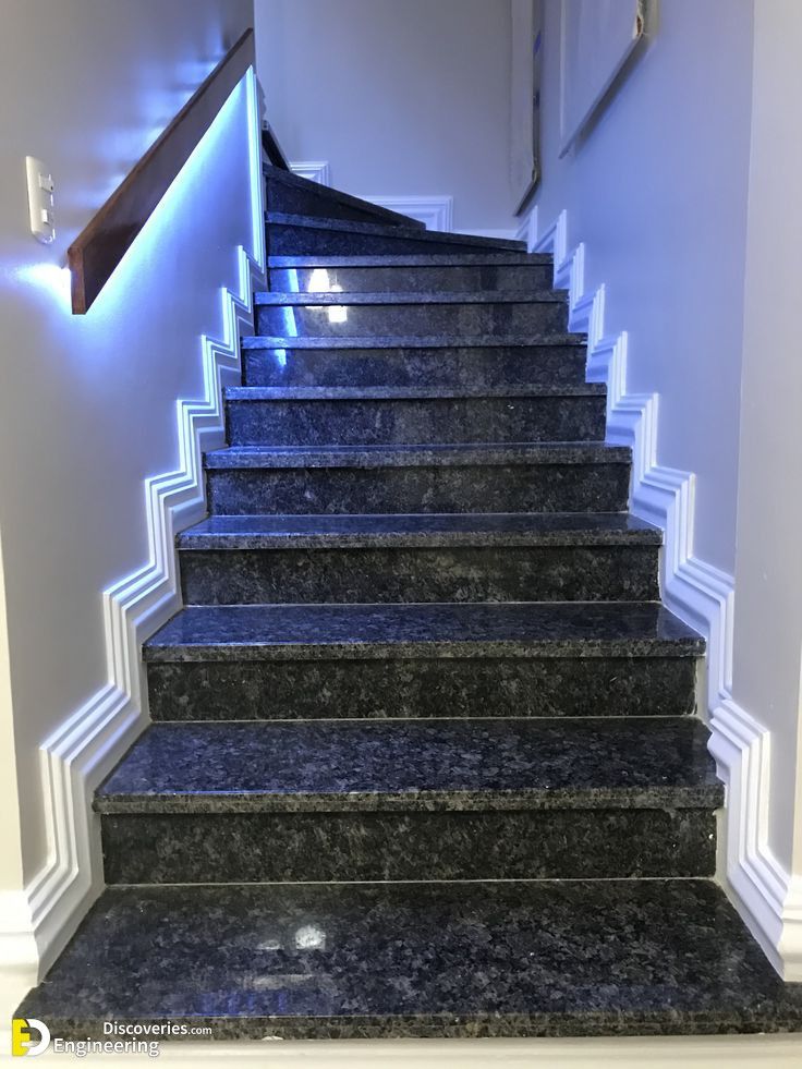 Steel Grey granite Staircase